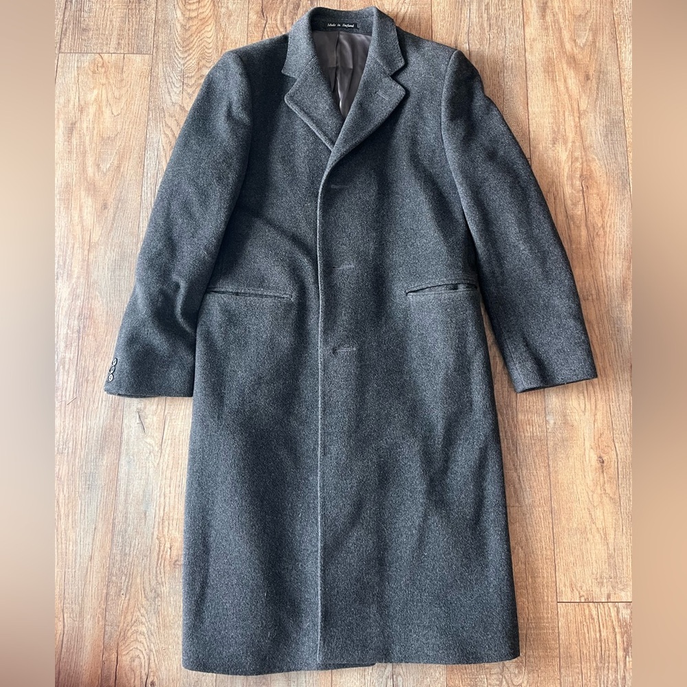 Adolfo Cashmere Wool Blend Coat